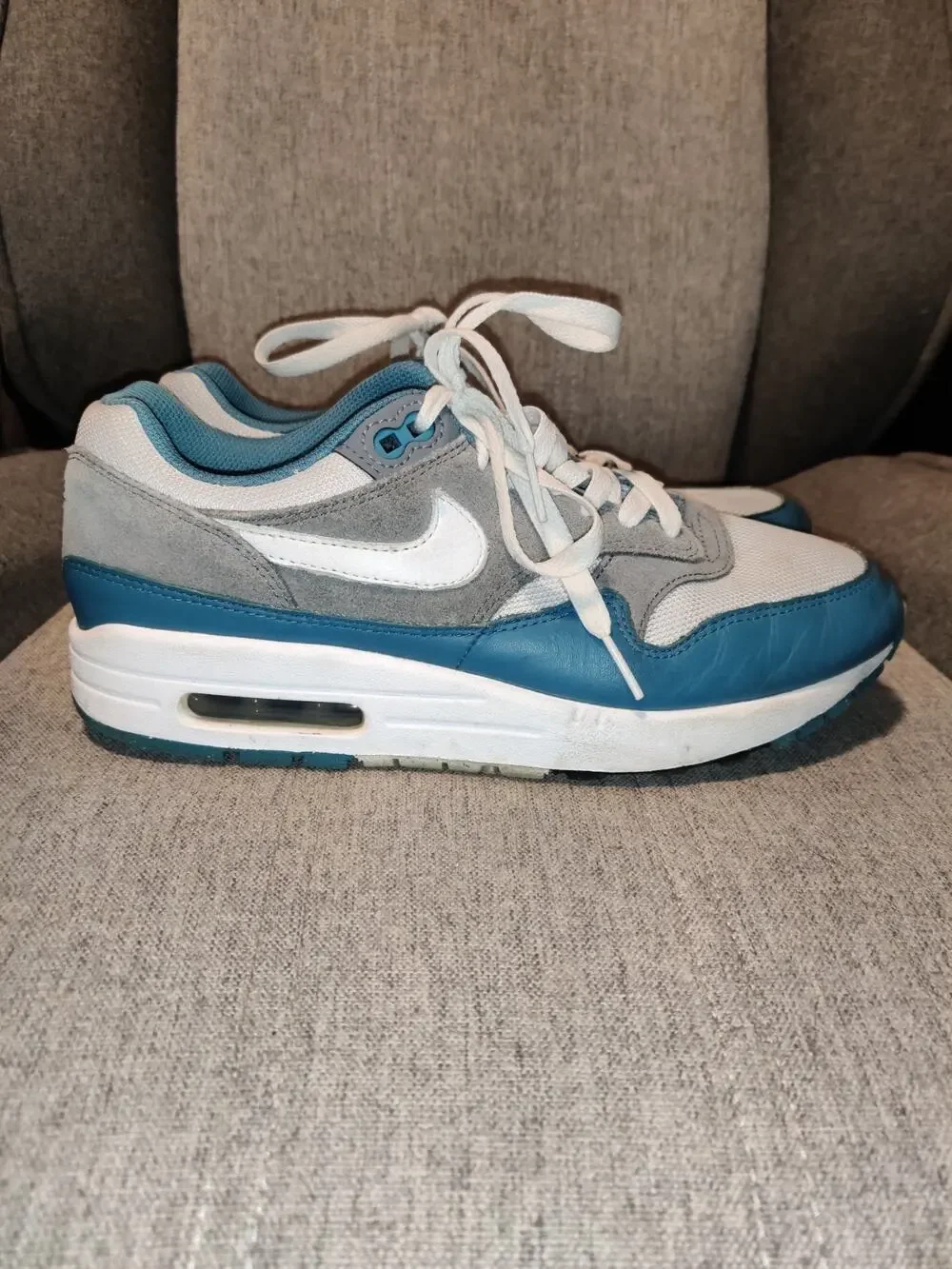 Size 8 - Nike Air Max 1 SC Noise Aqua
